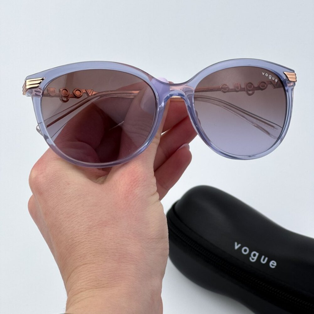 Vogue Women BRAND NEW Sunglasses Purple Brown Gradient Cat Eye VO5460S 29256856